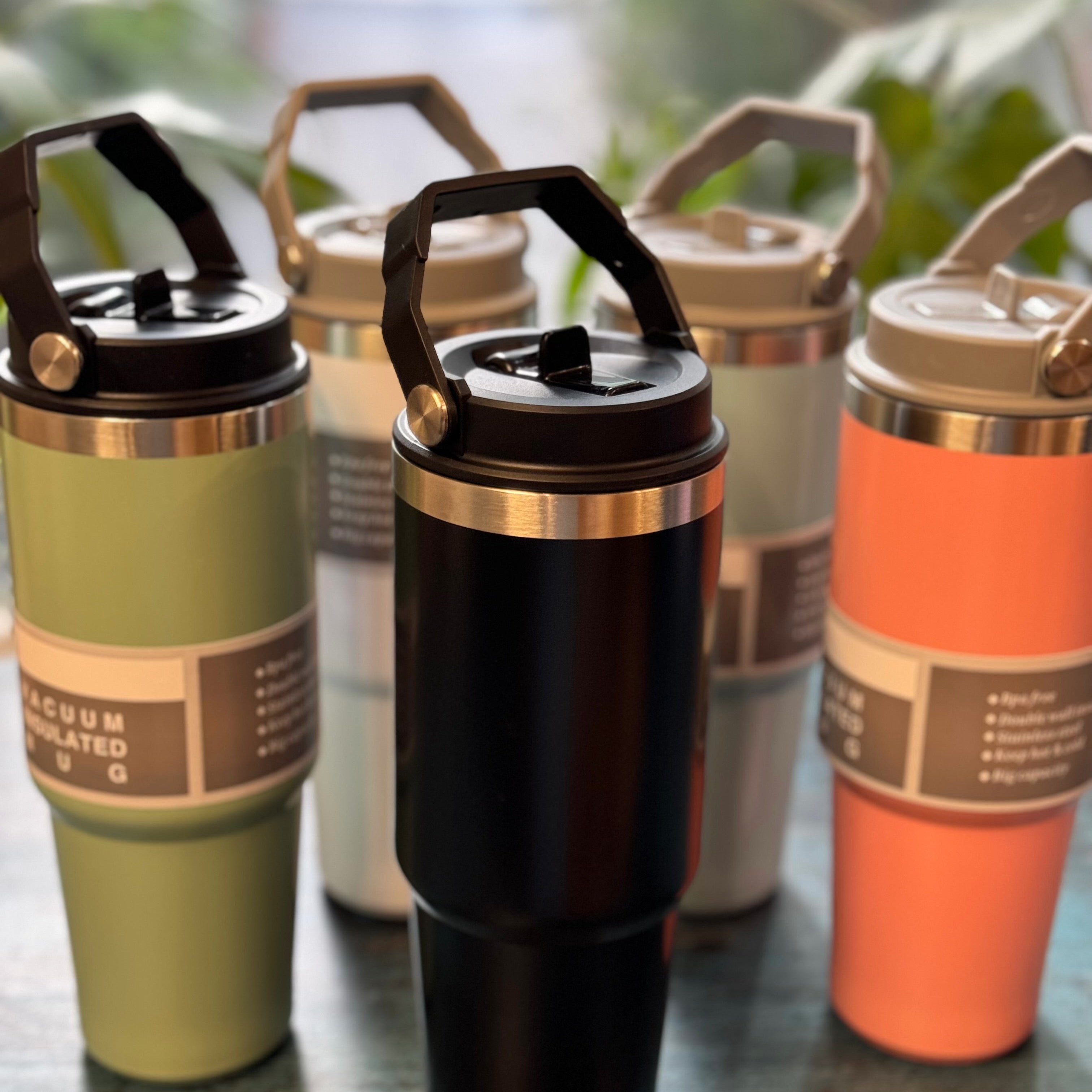 ChillMate: 900ml Leakproof Insulated Tumbler