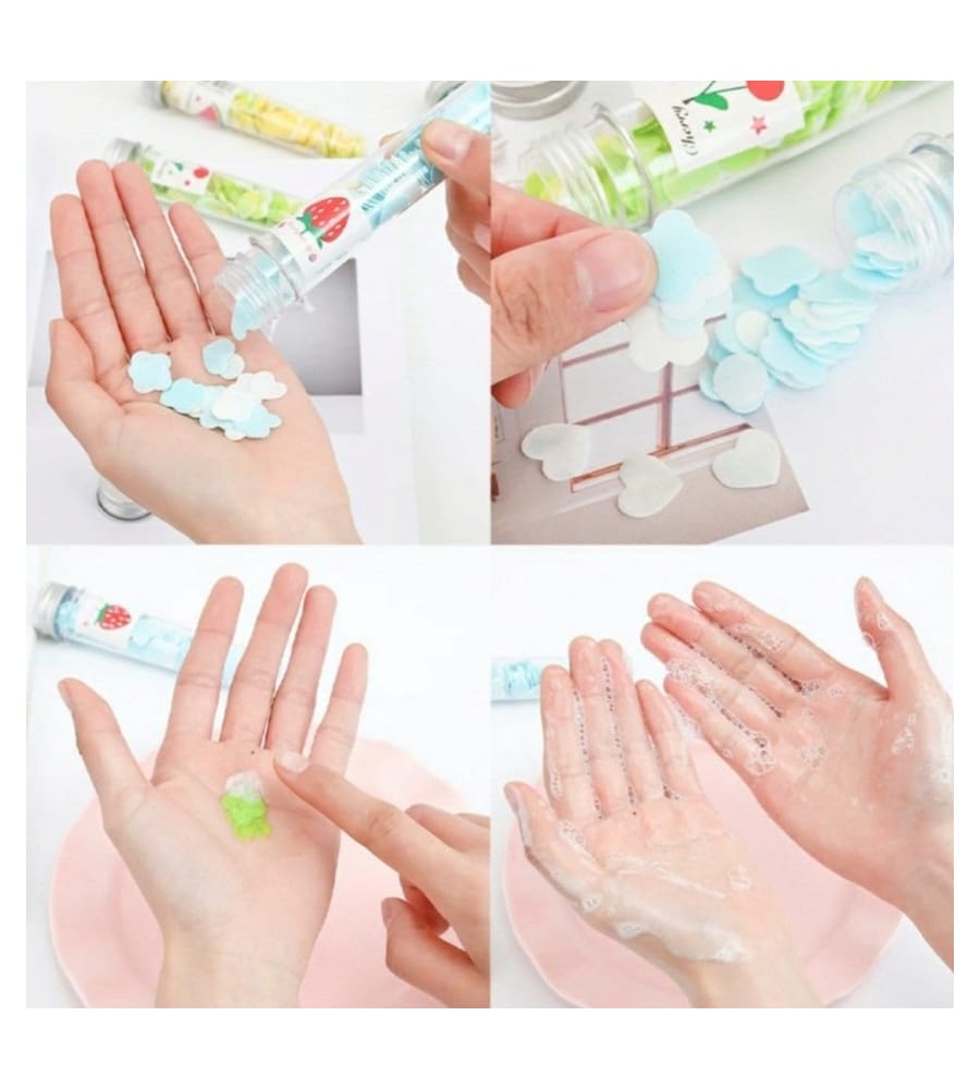 FruityClean: Hand Soap Paper Flakes