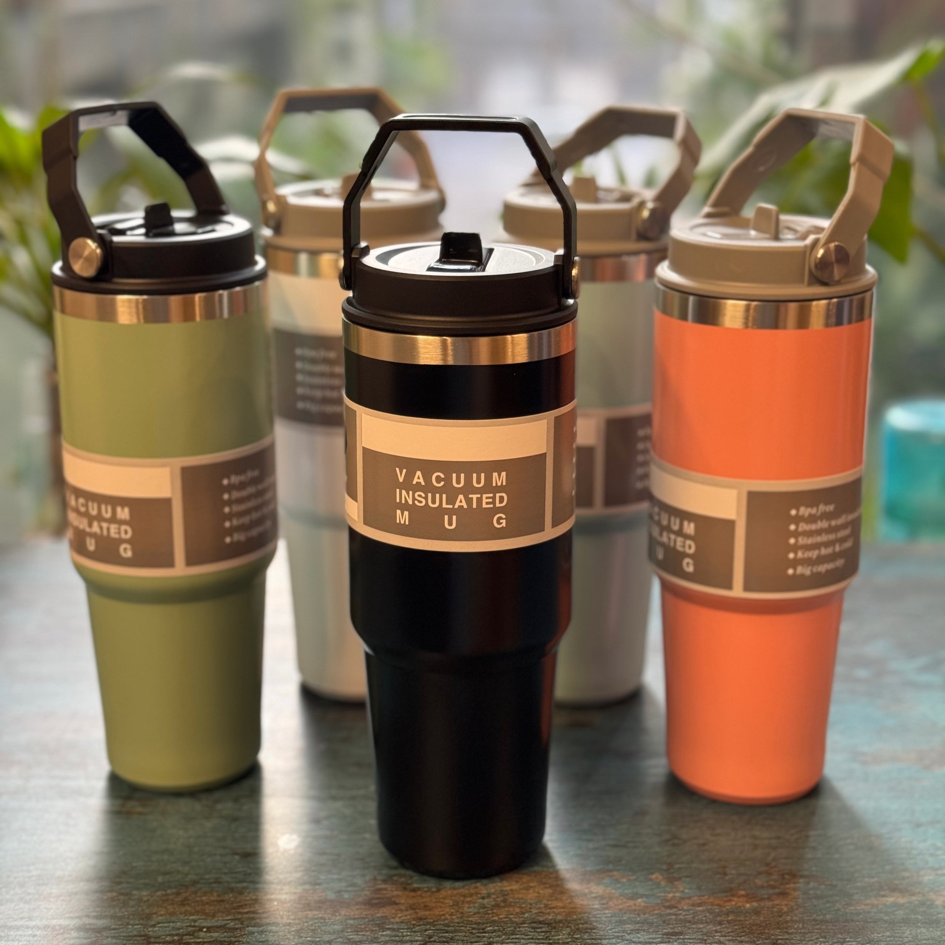 ChillMate: 900ml Leakproof Insulated Tumbler