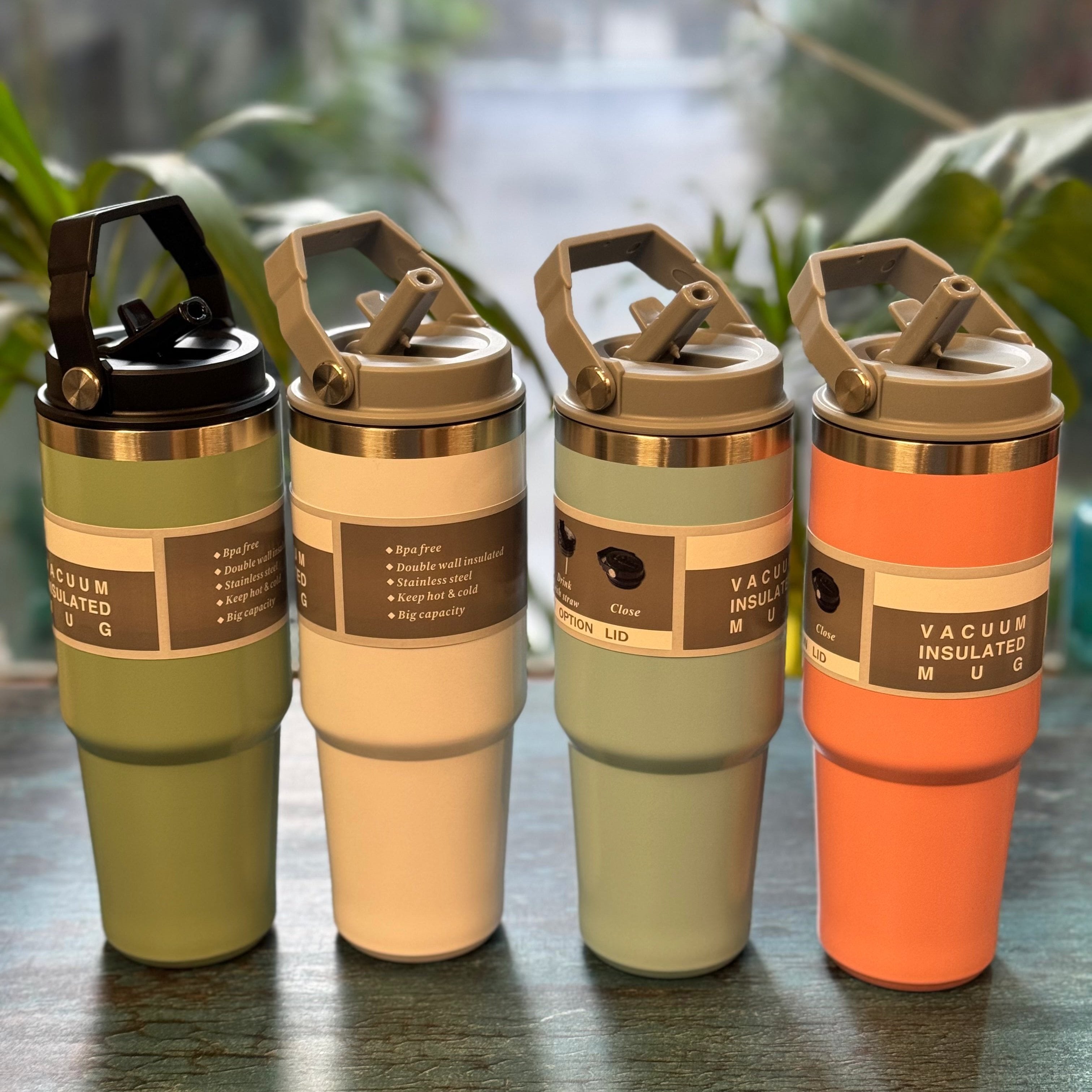 ChillMate: 900ml Leakproof Insulated Tumbler