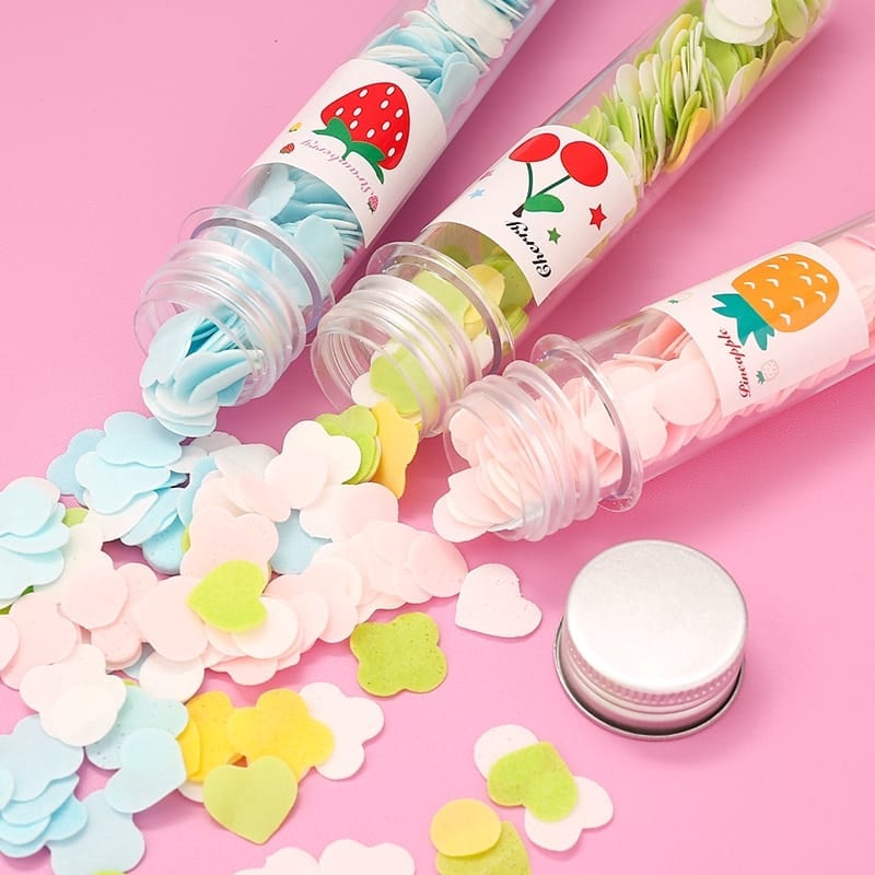 FruityClean: Hand Soap Paper Flakes